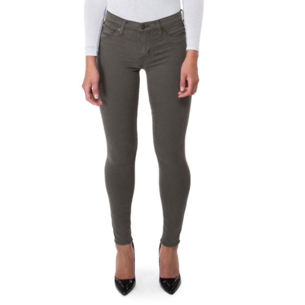 Hudson Natalie Super Skinny Sage Green Jeans